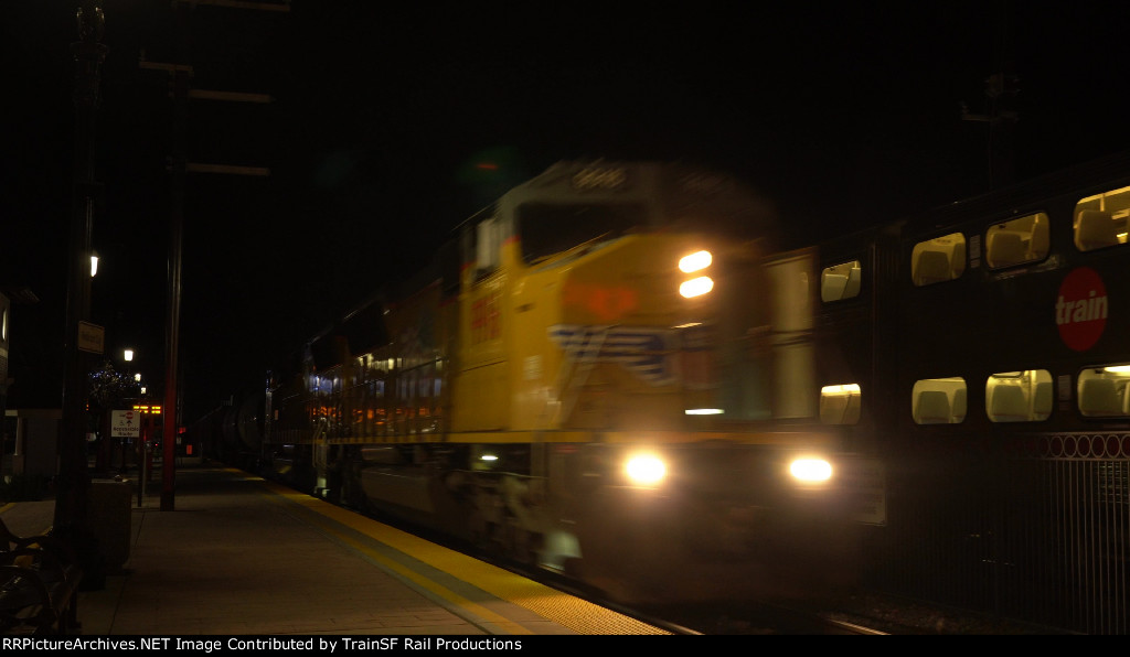 UP 9916 Leads the Mission Bay Local 15